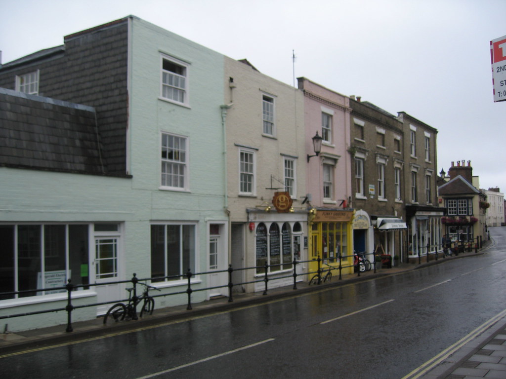 Lymington Gosport St, probably opposite Edward Thorn's hou… Flickr