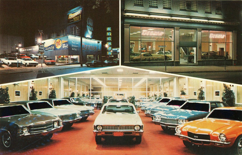 Degnan Chevrolet, Philadelphia PA, 1972 a photo on Flickriver