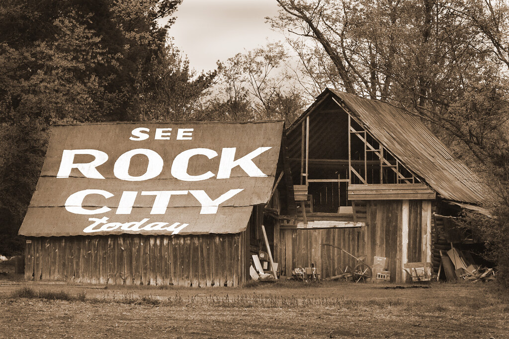 See Rock City barn, White, GA Brad Wilson Flickr