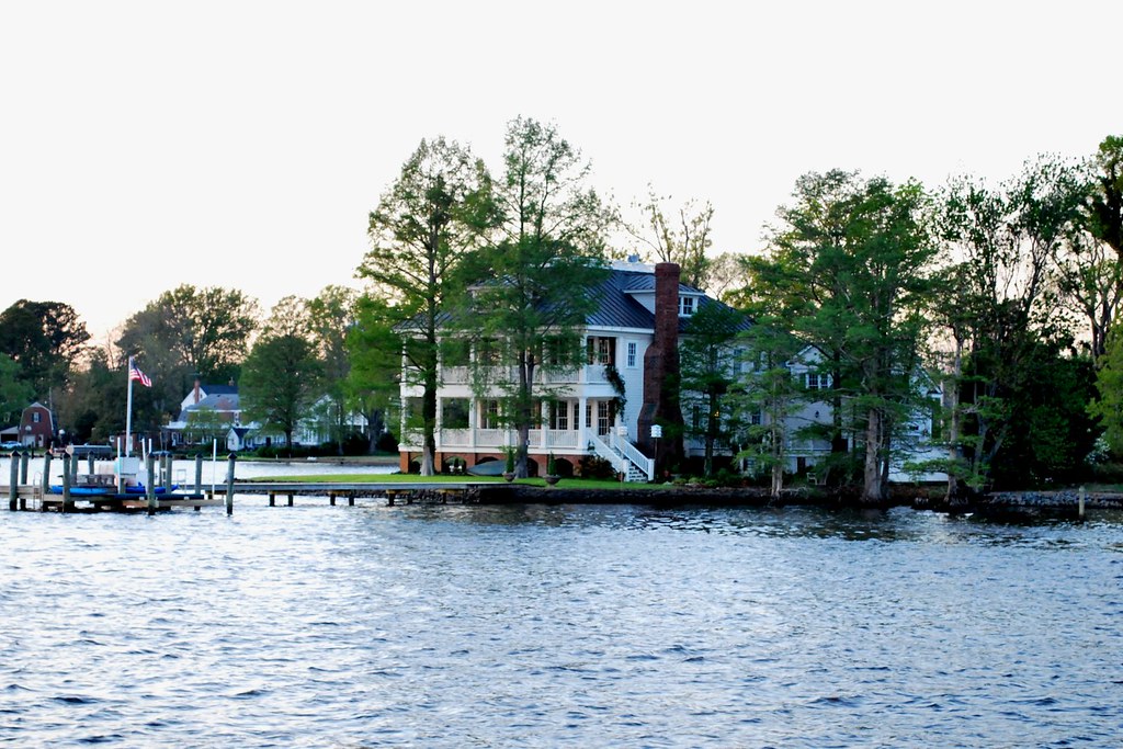 Edenton water front Cycle NC, Spring, 2010 ted Flickr
