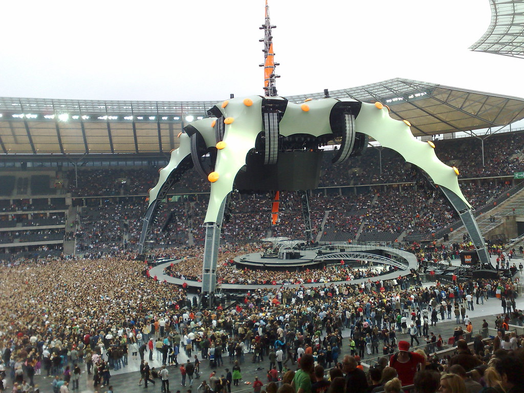 18.07.2009 U2, 360° Tour, Olympiastadion Berlin Alex Hanton Flickr