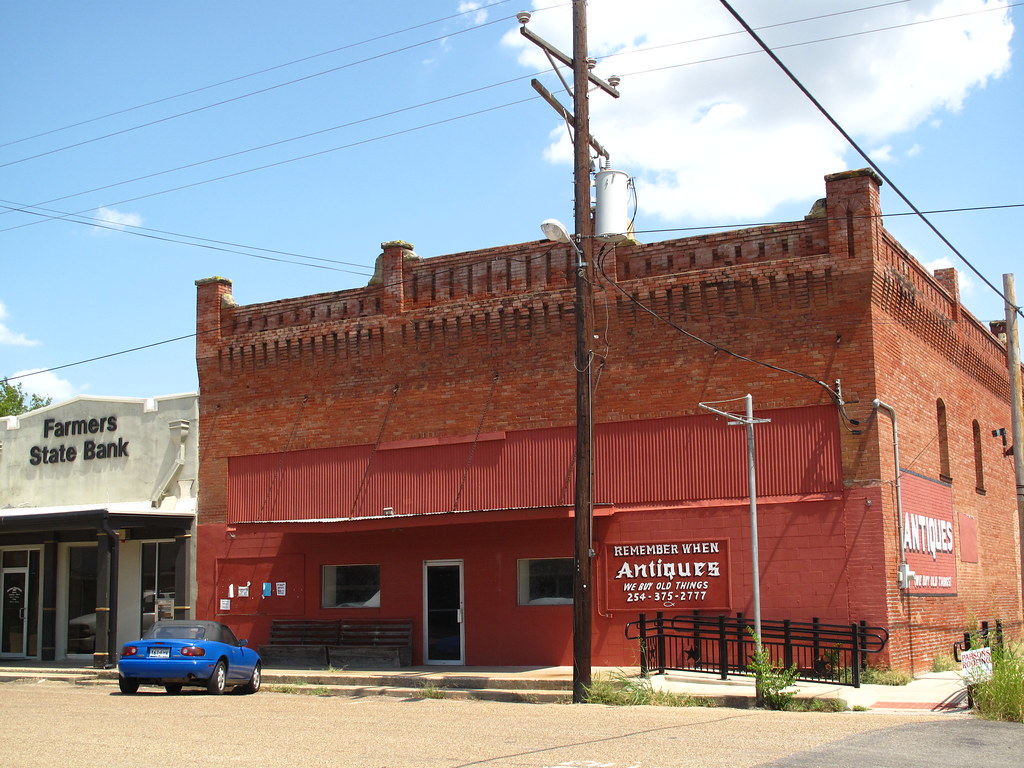 Historical storefronts in Kosse, Texas Matthew Rutledge Flickr