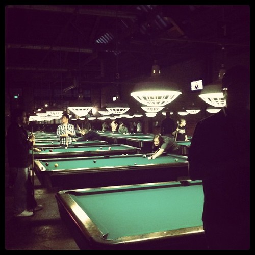 It's a pool hall. Awesome. Kiley Davidson Flickr