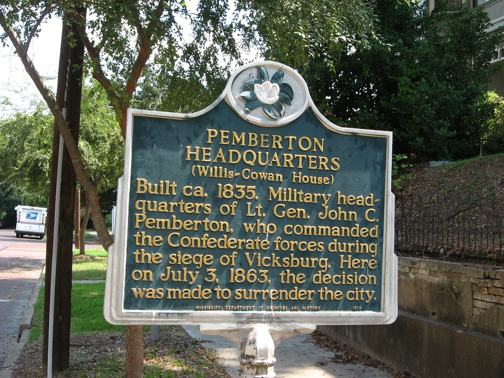 Pemberton Headquarters, Vicksburg, Mississippi Pemberton's… Flickr