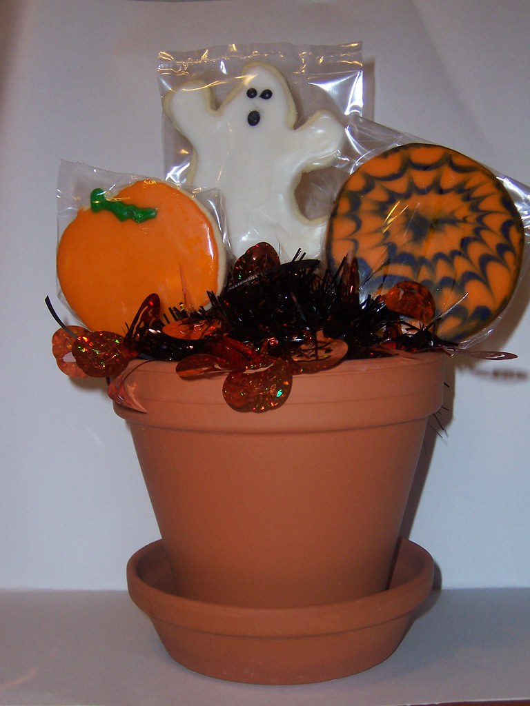 stuff 022 Cookie Bouquet! 3 decorated & individually wrapp… Flickr