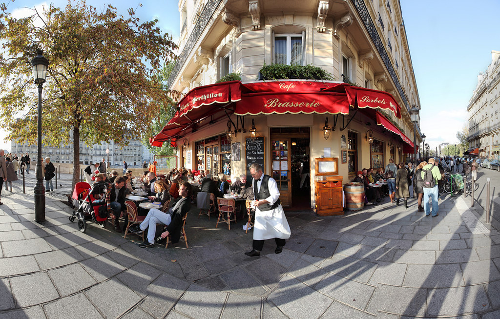 Brasserie de l'Isle Saint Louis, Paris, France a photo on Flickriver