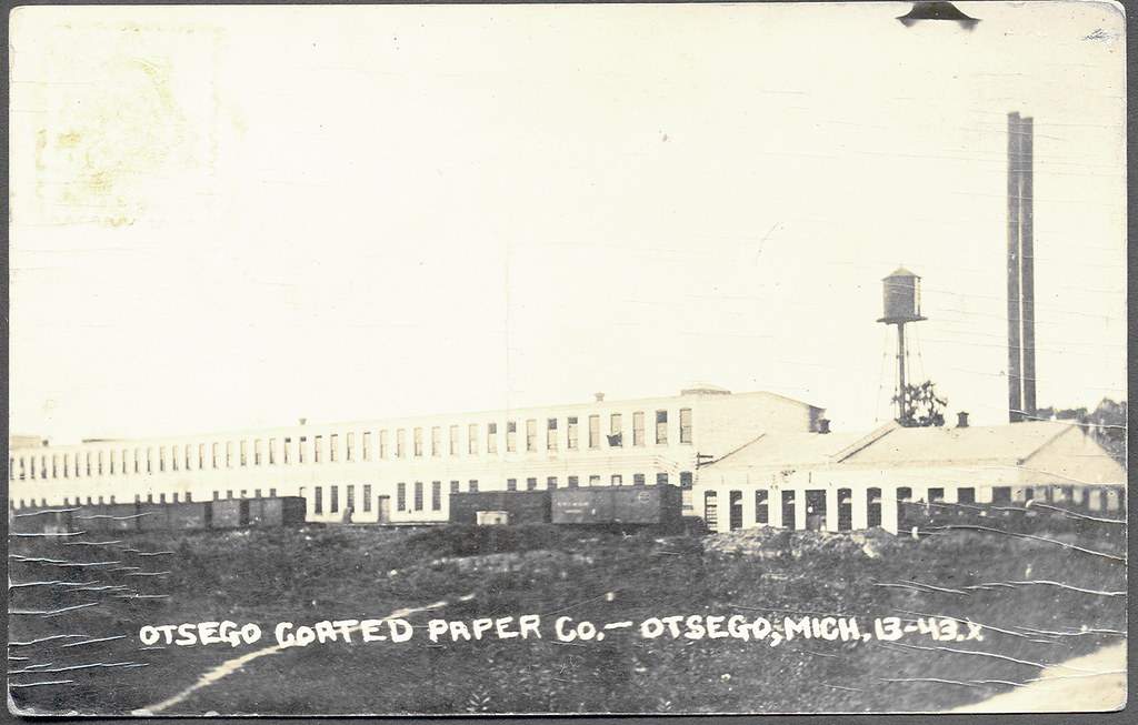 Otsego MI The Otsego Coated Paper Company Mill at North St… Flickr