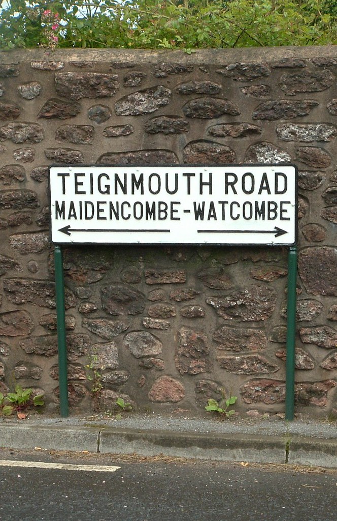 Teignmouth Road Torquay Road sign in Teignmouth Road Torqu… Flickr