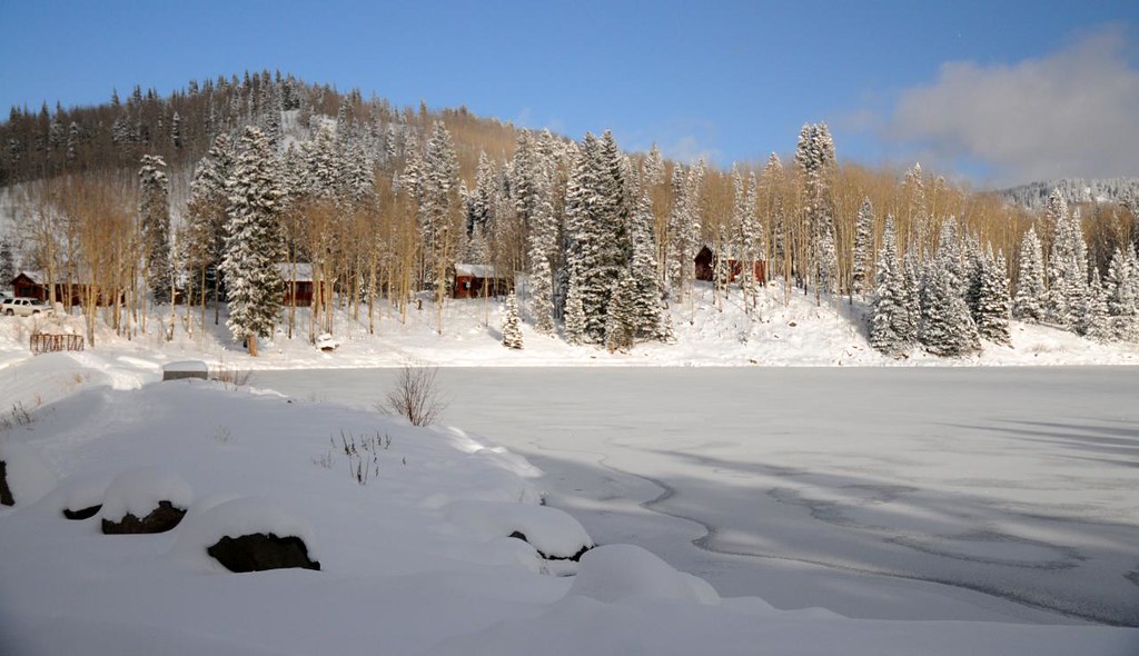 Mesa Lake Lodge cabins, Grand Mesa National Forest a photo on Flickriver
