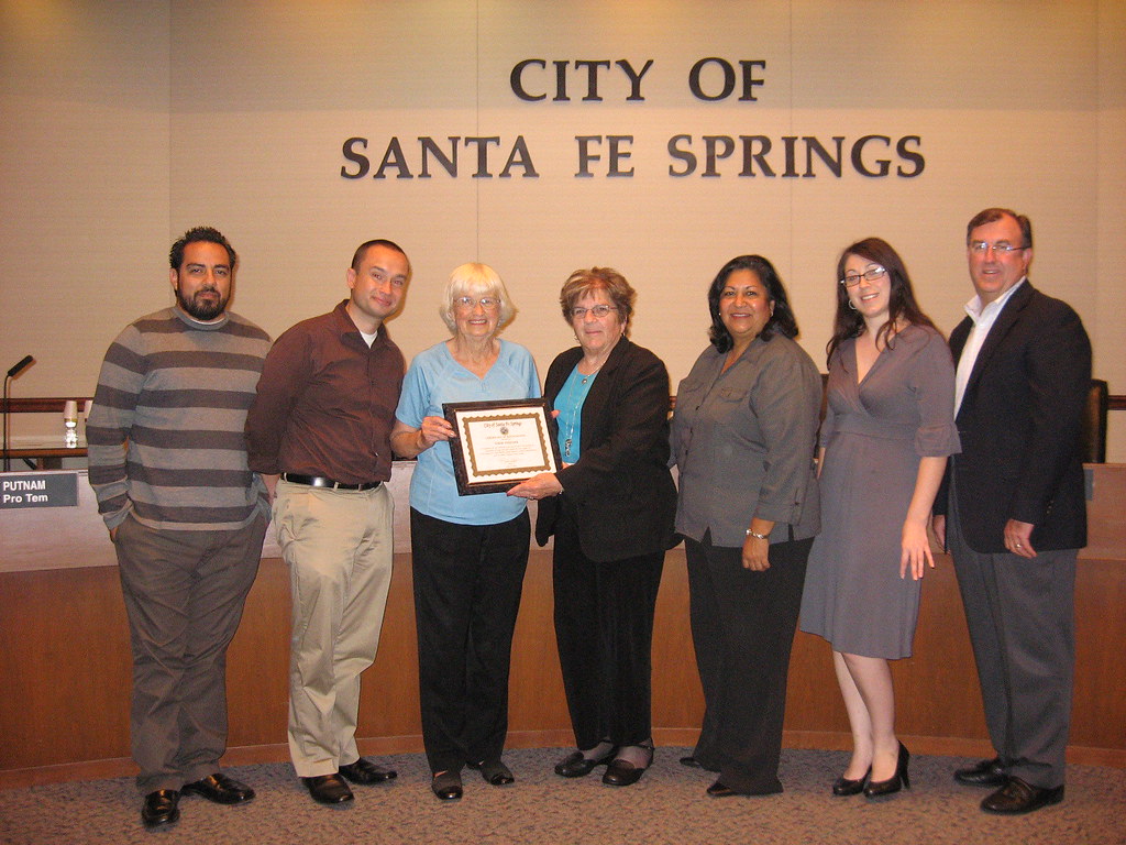 Santa Fe Springs Officials Honor THINK Together Staff Flickr