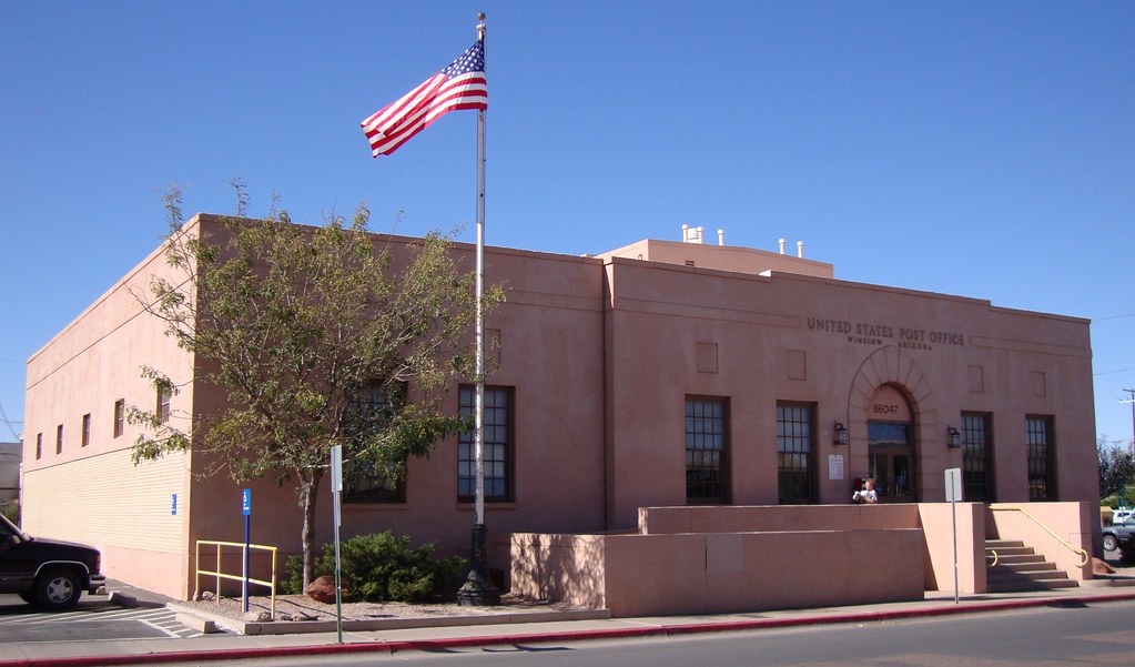 Post Office 86047 (Winslow, Arizona) Built in 1935 Winslow… Flickr