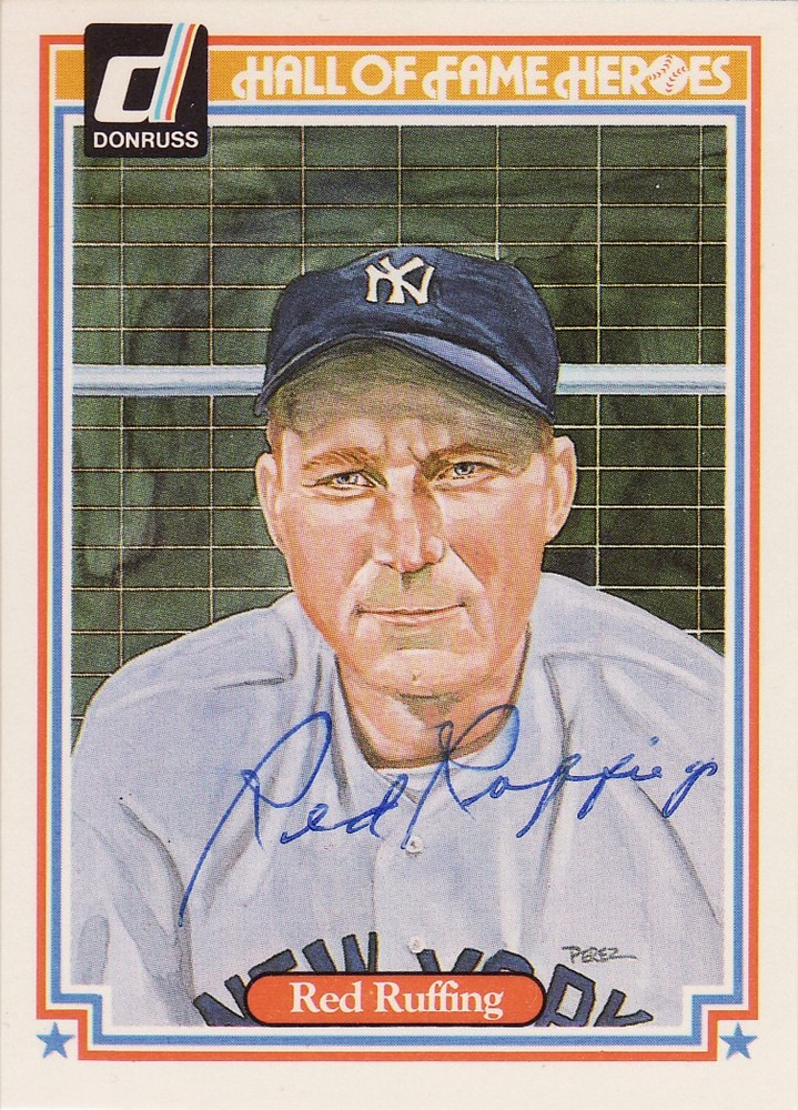 Red Ruffing Autographed 1983 Donruss Hall of Fame Heroes Flickr