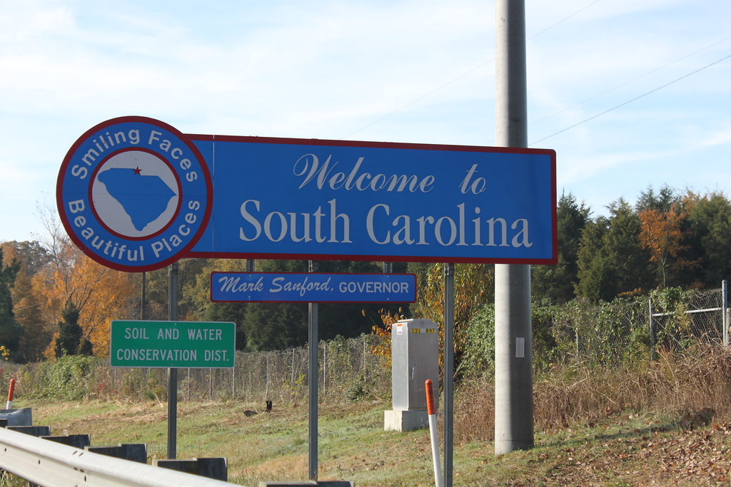 At the North Carolina/South Carolina border on I77 Flickr