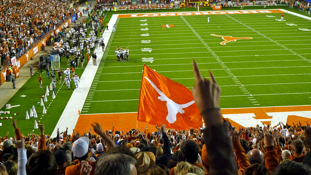 hook em horn texas football games robert thigpen Flickr