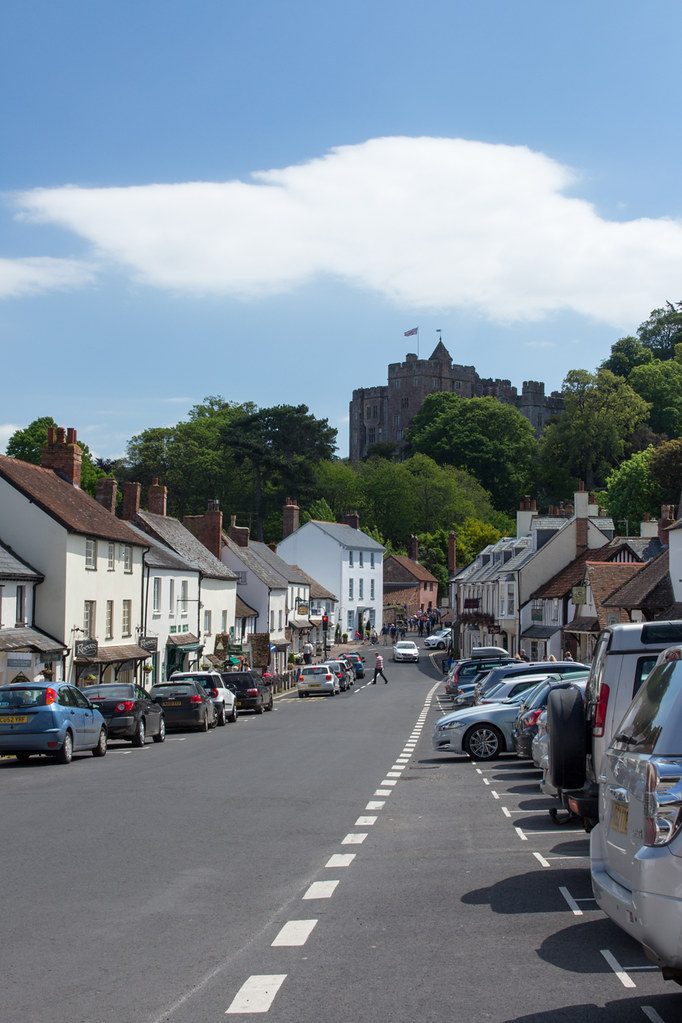 Dunster High Street Dunster High Street looking towards Du… Graham