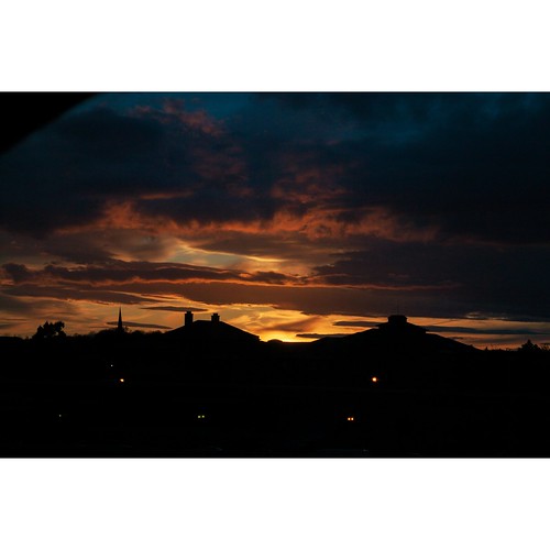 Sunset Home. Buxton. Day in Buxton With the Art Squad. michaelsampsonphotography Flickr