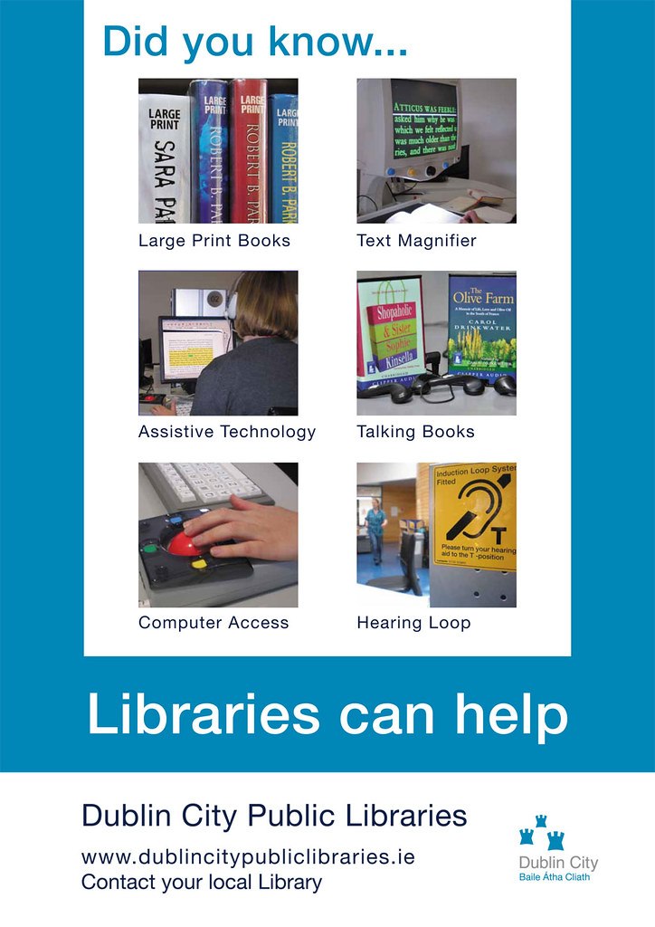 Accessibility and Your Library Accessibility poster highli… Flickr