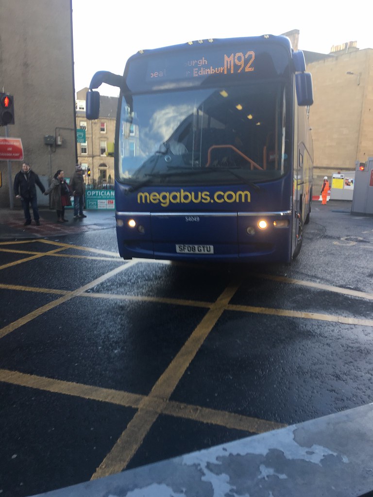 Megabus Edinburgh coach SF08GTU 54049 Service M92 daniel yule Flickr