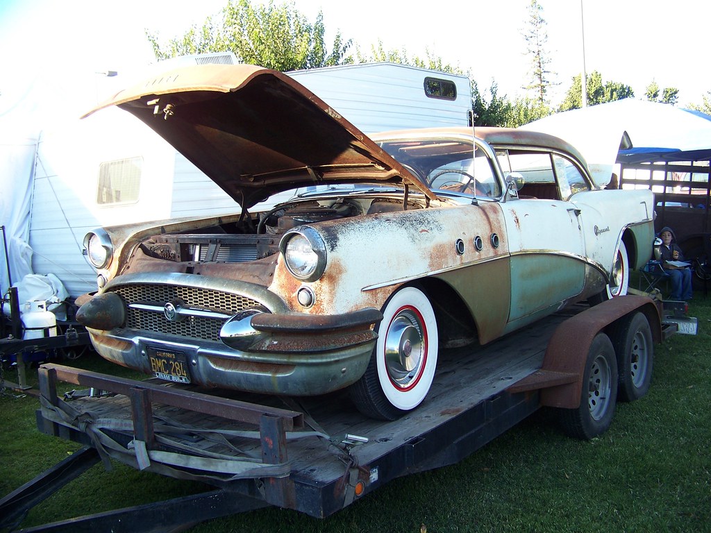 1955 Buick Fall Turlock Auto Swap Meet It runs The price… Flickr