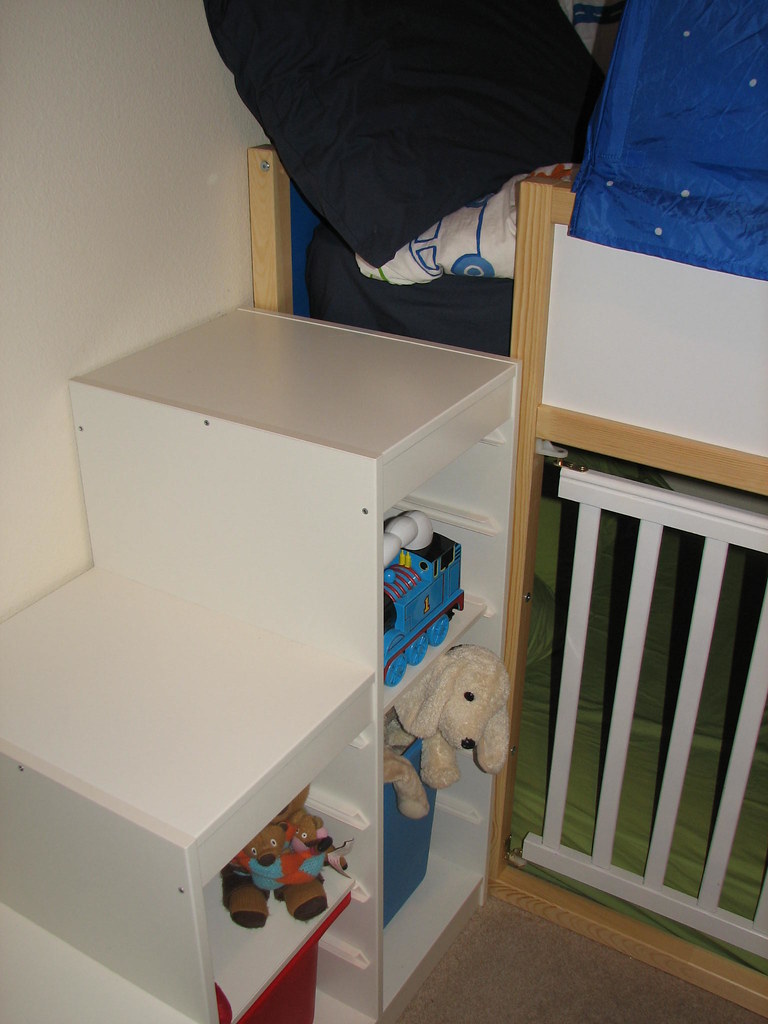 Picture 431 Trofast storage system used as steps. Also cov… Flickr