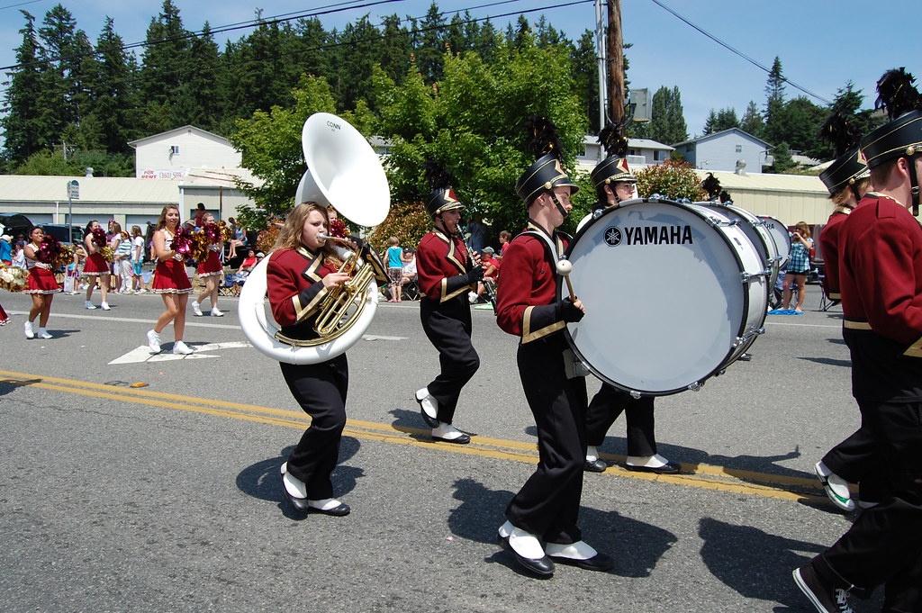 Kingston High School Band 2009 Kingston 4th of July Parade… Flickr