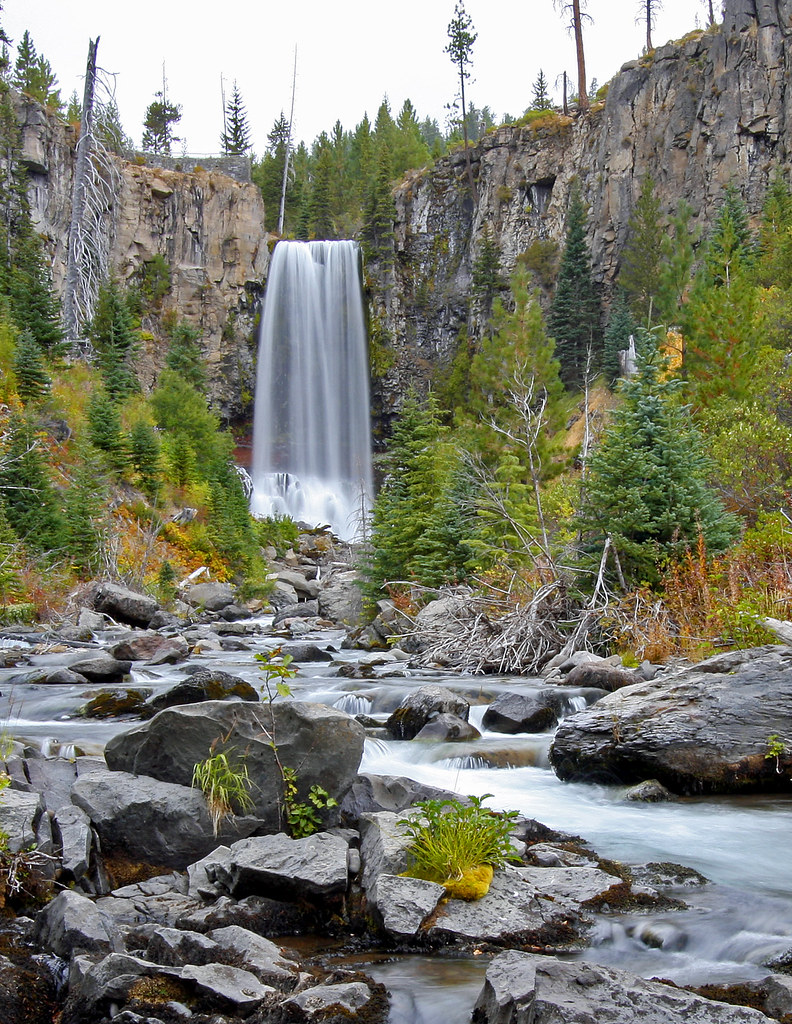 Tumalo falls Tumalo falls on Saturday morning. The snow ha… Flickr