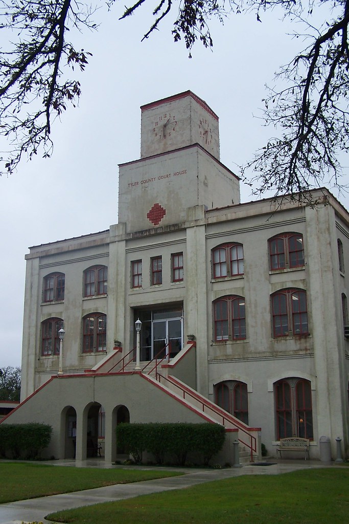 Tyler County Courthouse Woodville, Texas J. Stephen Conn Flickr