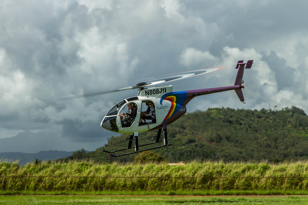 Jack Harter Helicopter Tours in Kauia doors off... Flickr