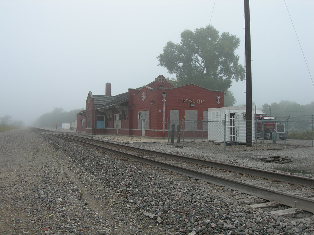 Strong City Train Depot Strong City, Kansas Jimmy Emerson, DVM Flickr