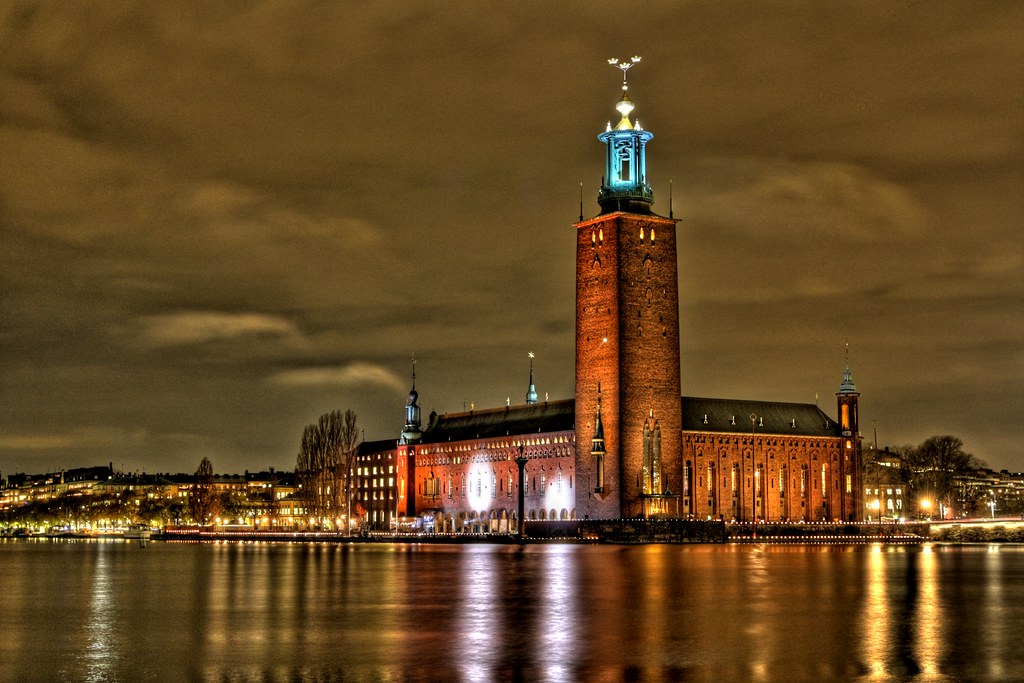 Stadshuset The Stockholm City Hall, where the Nobel Price … Flickr