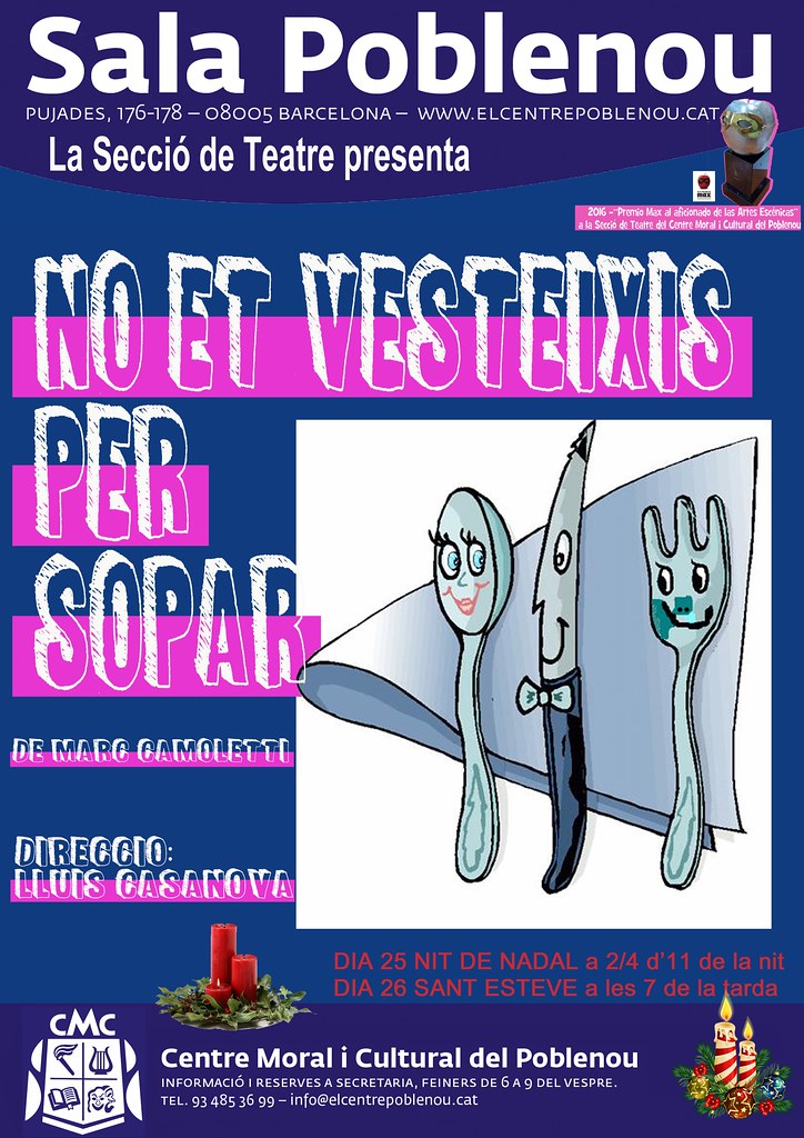 EL CENTRE_NO ET VESTEIXIS PER SOPAR (Marc Camoletti) Flickr