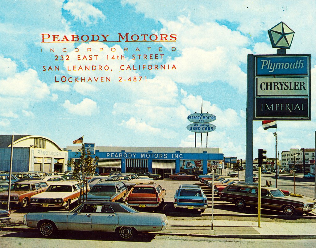 Peabody Motors, ChryslerPlymouth, San Leandro CA, 1969 Flickr
