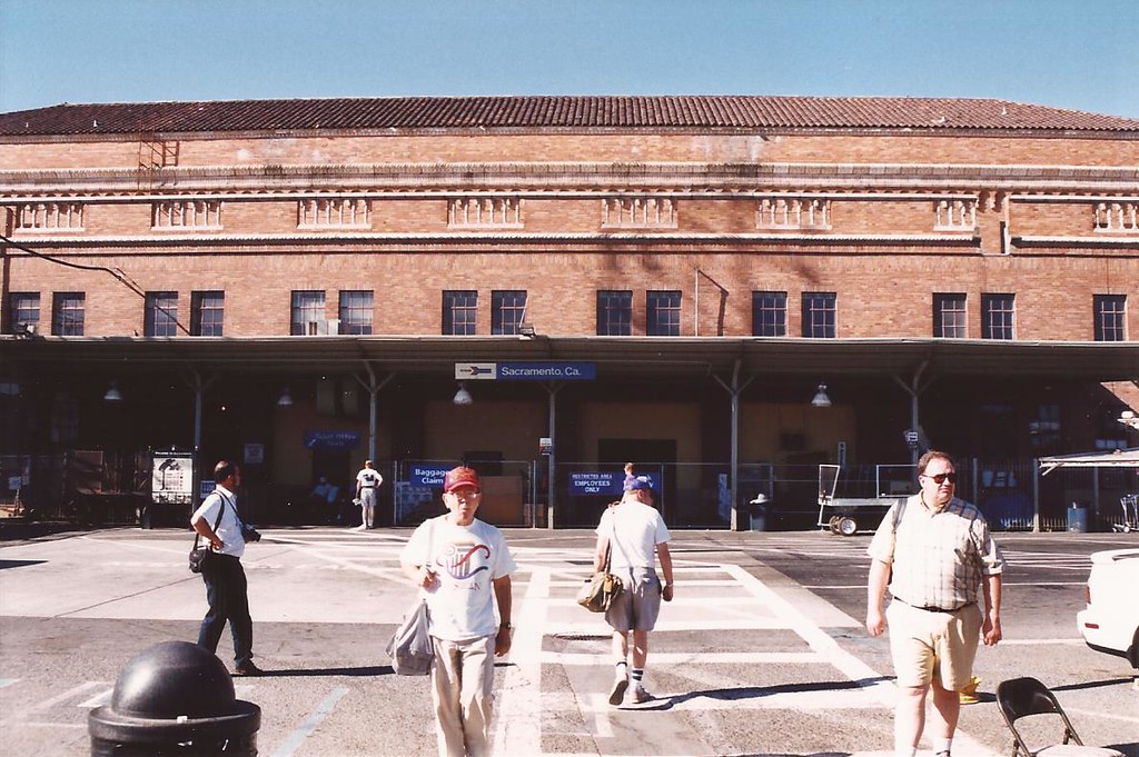 Sacramento, CA Amtrak station June 22, 1999 mpar21 Flickr