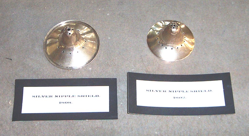 Silver nipple shields 19th century silver nipple shields e… Flickr