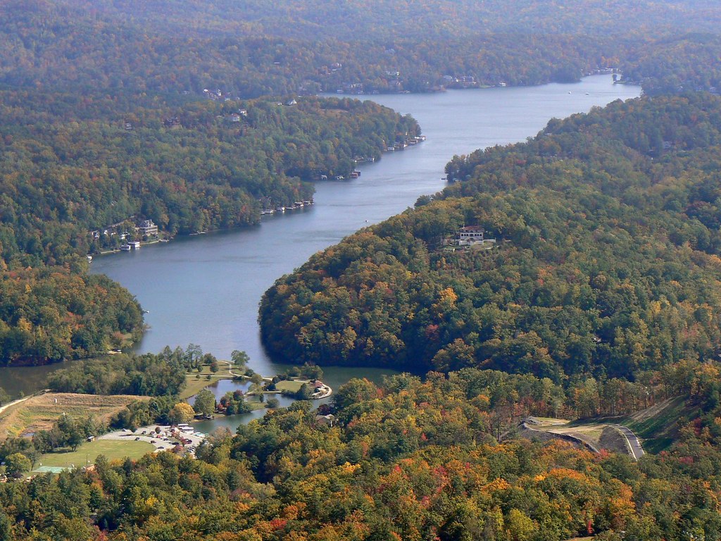 Lake Lure Chimney Rock, NC Andy Flickr
