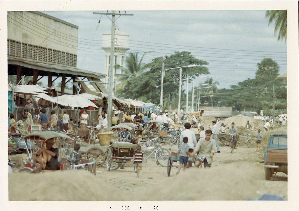 Nakhon Ratchasima, Thailand 1970 Marketplace in Korat, Tha… Flickr