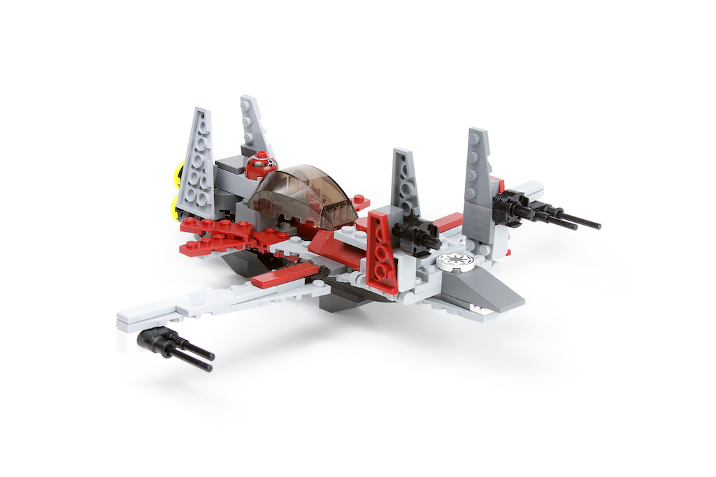 LEGO Star Wars VWing custom fighter My son built this mod… Flickr