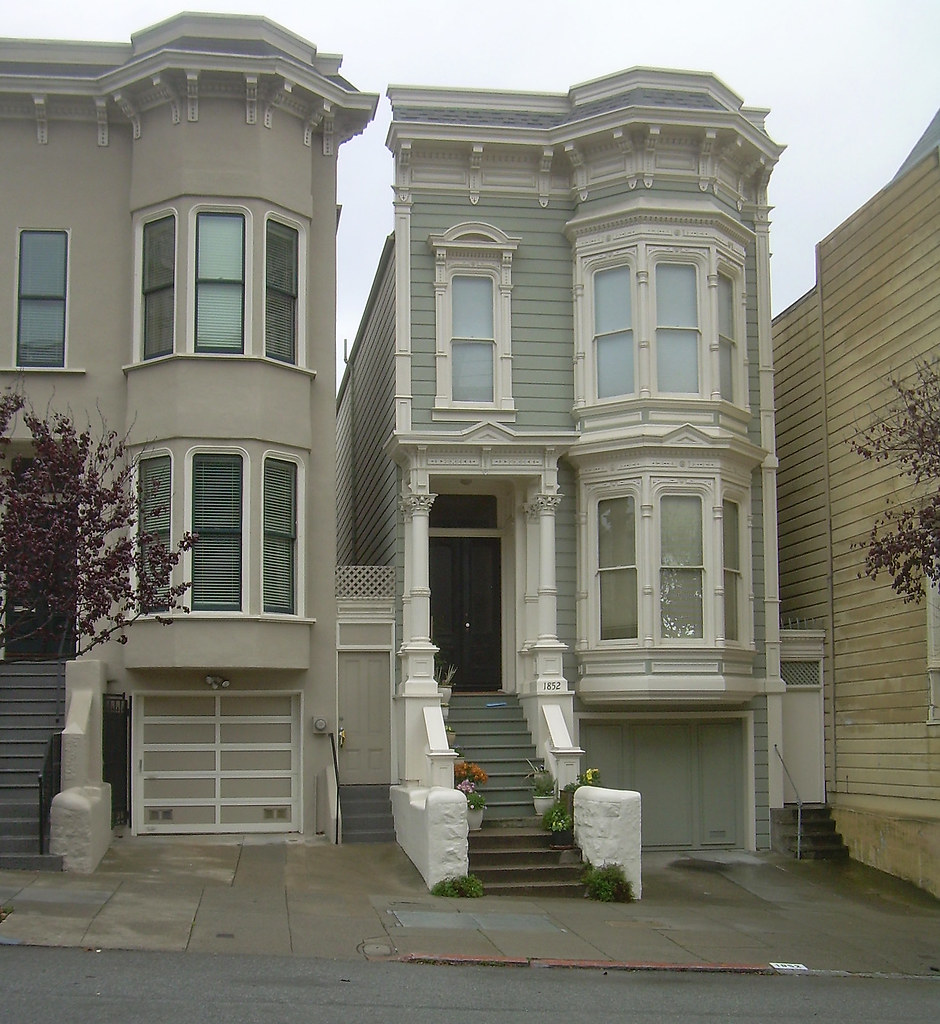 Victorian House San Francisco, California. David Sawyer Flickr