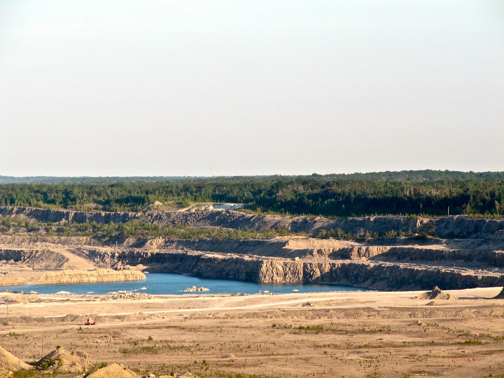 Calcite Rogers City, MI The world's largest open pit lim… Flickr
