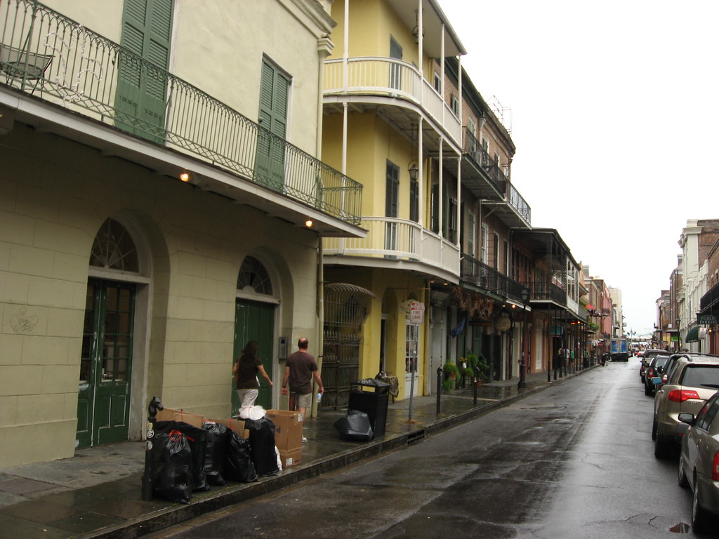 Toulouse Street Between Royal and Chartres, New Orleans, Louisiana a