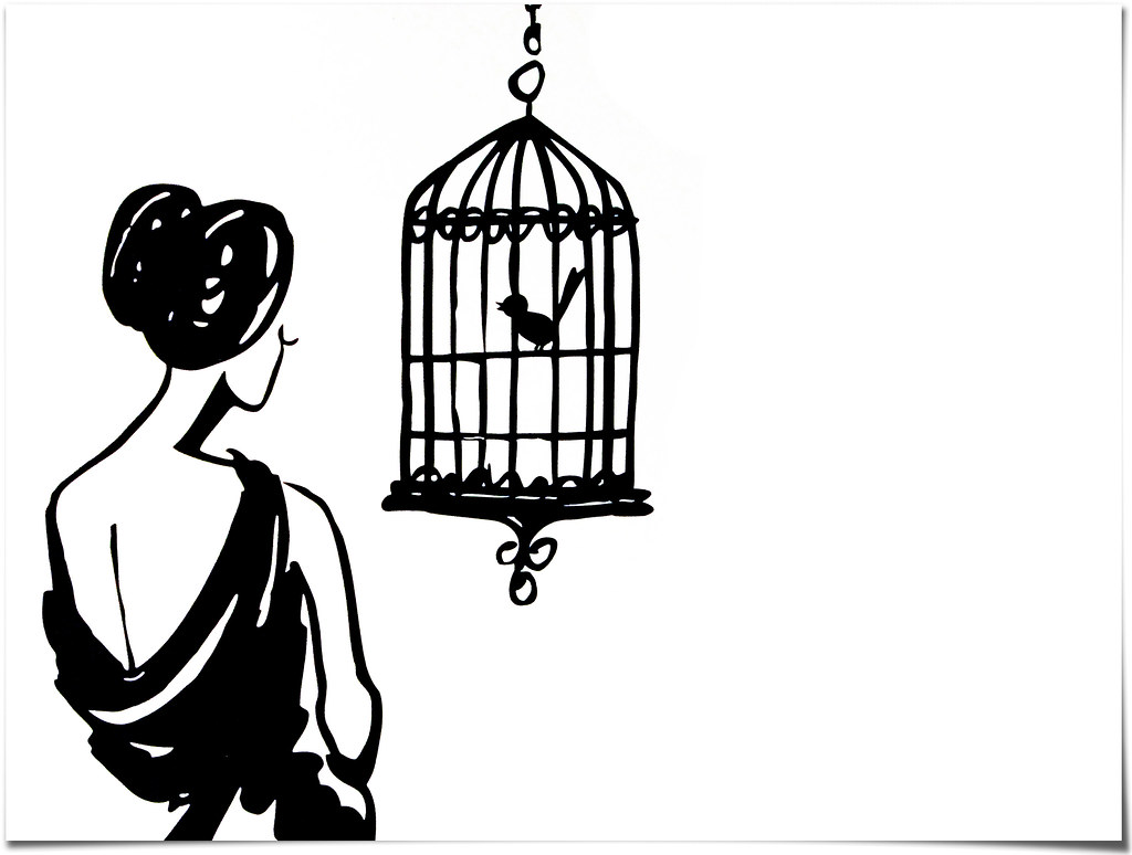 la dona i l'ocell 1[2]34 bNat! Flickr