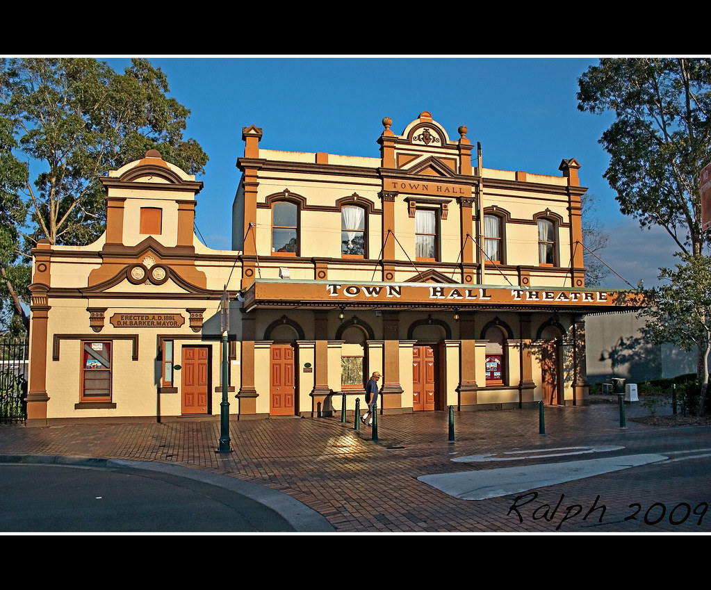 Town Hall History of the Campbelltown Town Hall Theatre Th… Flickr