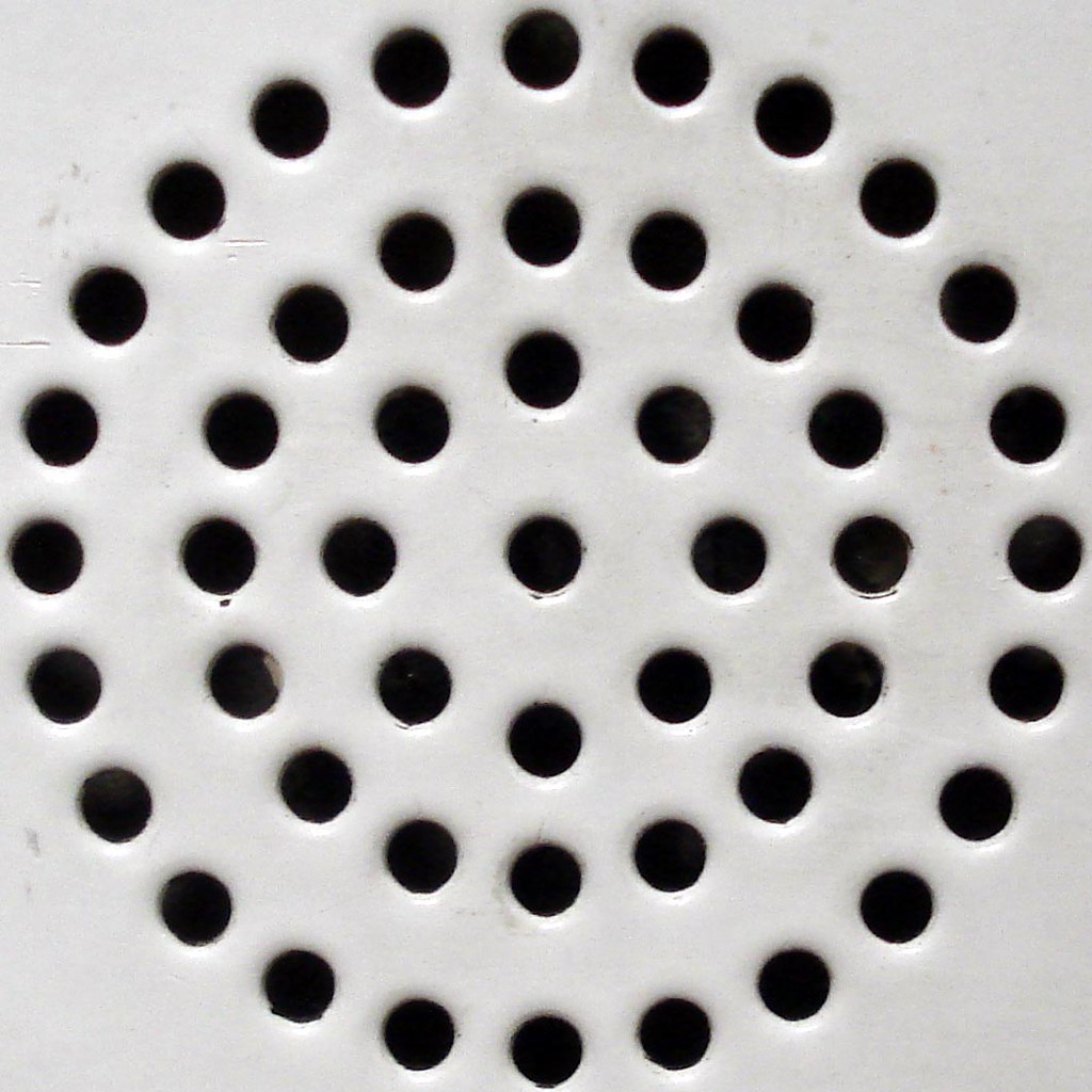 Speaker 49 holes Tom Magliery Flickr