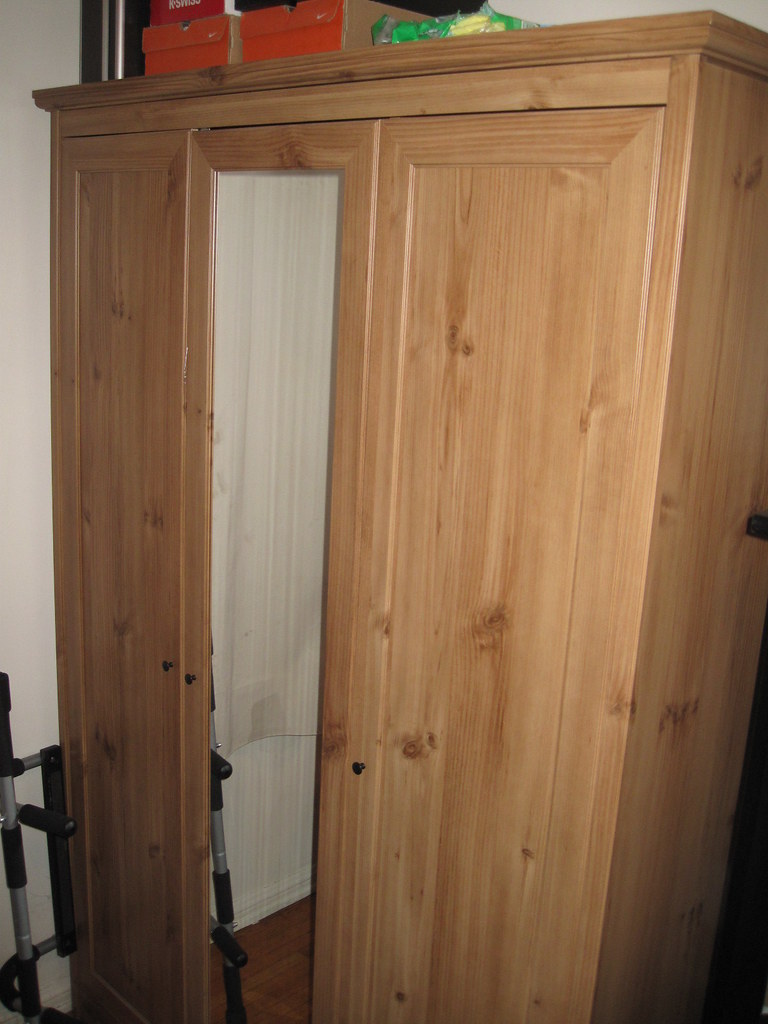 Ikea "Aspelund" Wardrobe (3 doors and mirror) sleekim Flickr