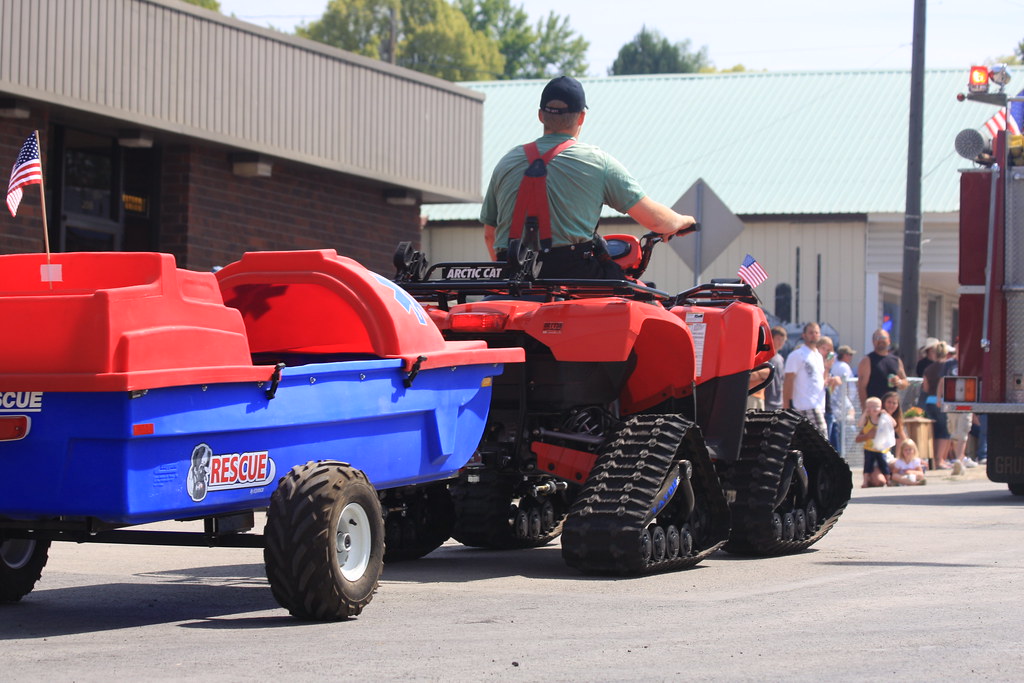 Rescue ATV and Boat, Potlatch Days Parade Potlatch, Latah County