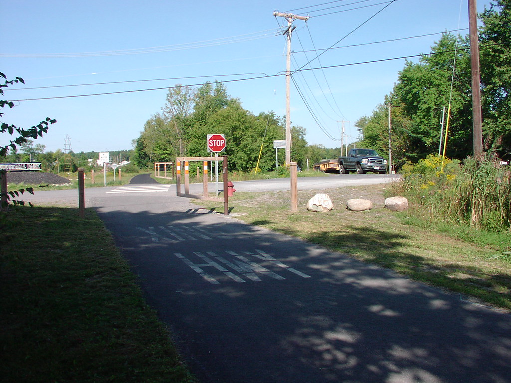 Ballston Spa, Bike Path Bike Path near Ballston Spa Flickr