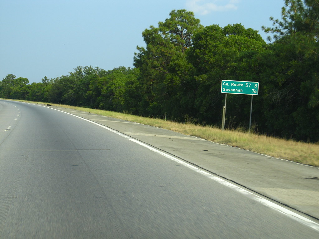 I16 Eastbound, 76 Miles to Savannah, Interstate 1… Flickr