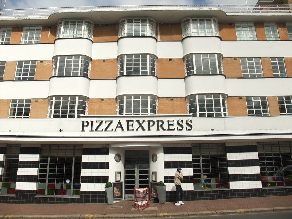 Richmond London art deco apartment block mermaid Flickr