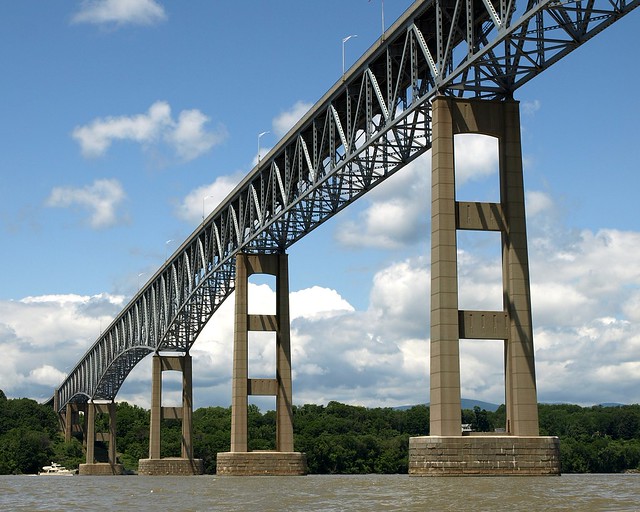 BRIDGE K268 KingstonRhinecliff Bridge over Hudson River, New York a