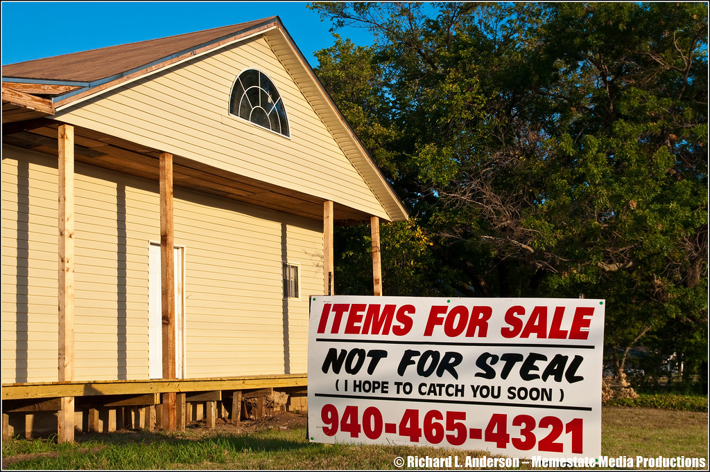 For Sale Denton, TX This sign is in the front yard o… Flickr